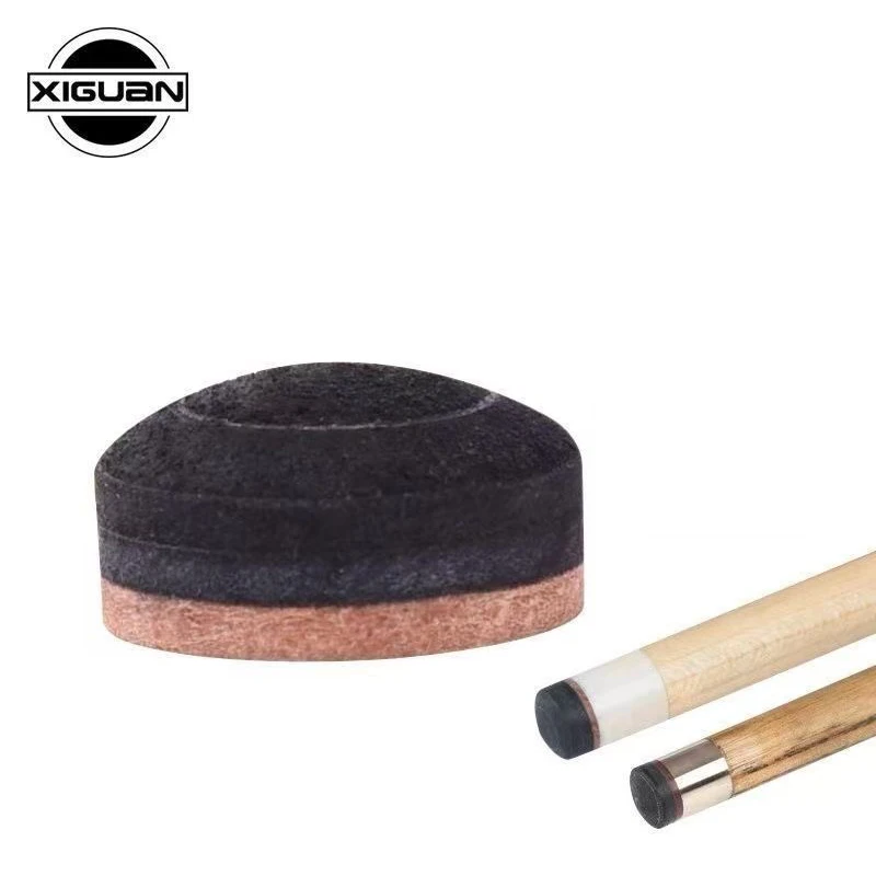TaiWan Xiguan Professional Buffalo Leather Snooker Billiards Cue Tip 10mm/11mm/12mm/14mm Hardness M