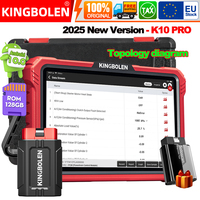 2025 Latest KINGBOLEN K10 PRO/K10 ELITE Full System Topology Diagram Diagnostic Tool CANFD DOIP Auto OBD OBD2 Scanner 40+ Reset