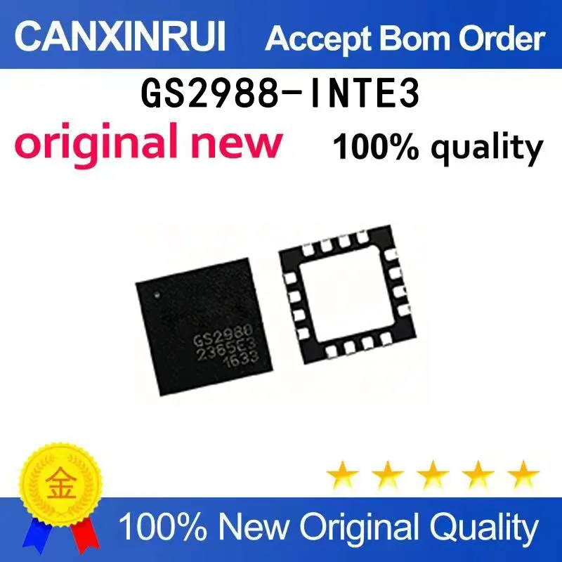

(5-100 pieces)GS2988-INTE3 GS2988 QFN chip GS2971a GS2971A-IBE BGA G2984