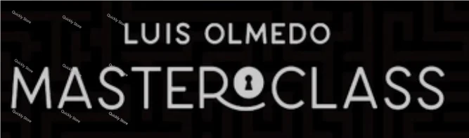 

2025 Luis Olmedo Masterclass live 1-3 -Magic tricks (Instant Download)