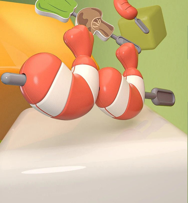 Barbecue Storage Suitcase Pretend Play Kitchen Toy Dessert Fast Food Shop Mini Food Model Outdoor Camping Game Christmas Gifts