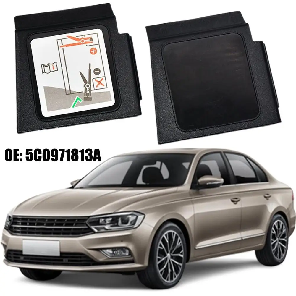 Battery Terminal Cover For VW Bora CC Golf Magotan Sagitar 5Q0971813A Plastic Heat Resistant Engine Bay Protection