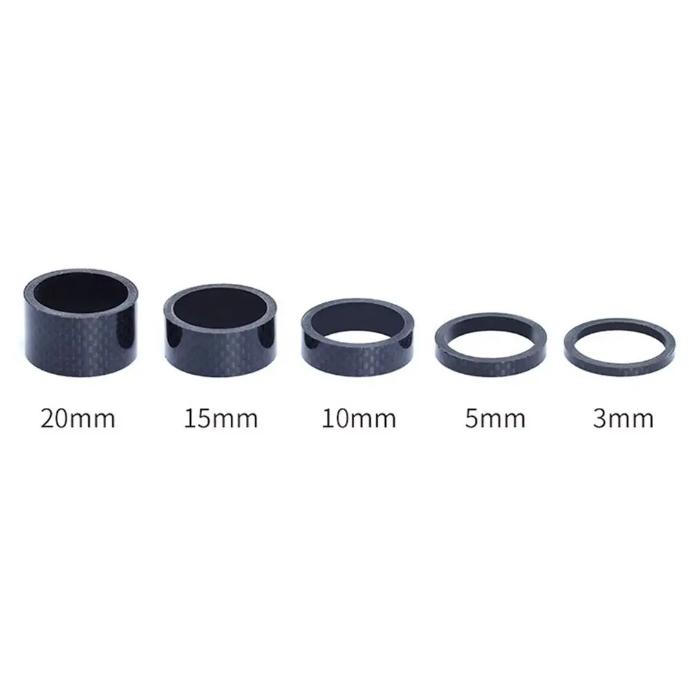 MTB Road Headset Stem Spacer Aluminum Alloy Ring Gasket Bike Headset Washer Stem Spacers Front Fork Washer Handlebar Spacers