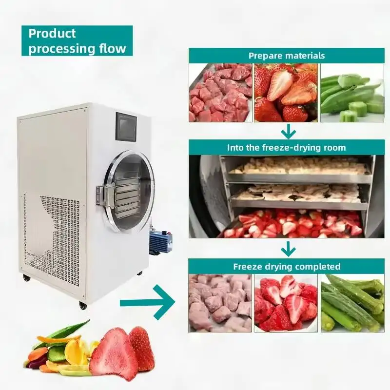 

Бытовая безмасляная сублимационная сушилка для кофе, орехов и картофеля