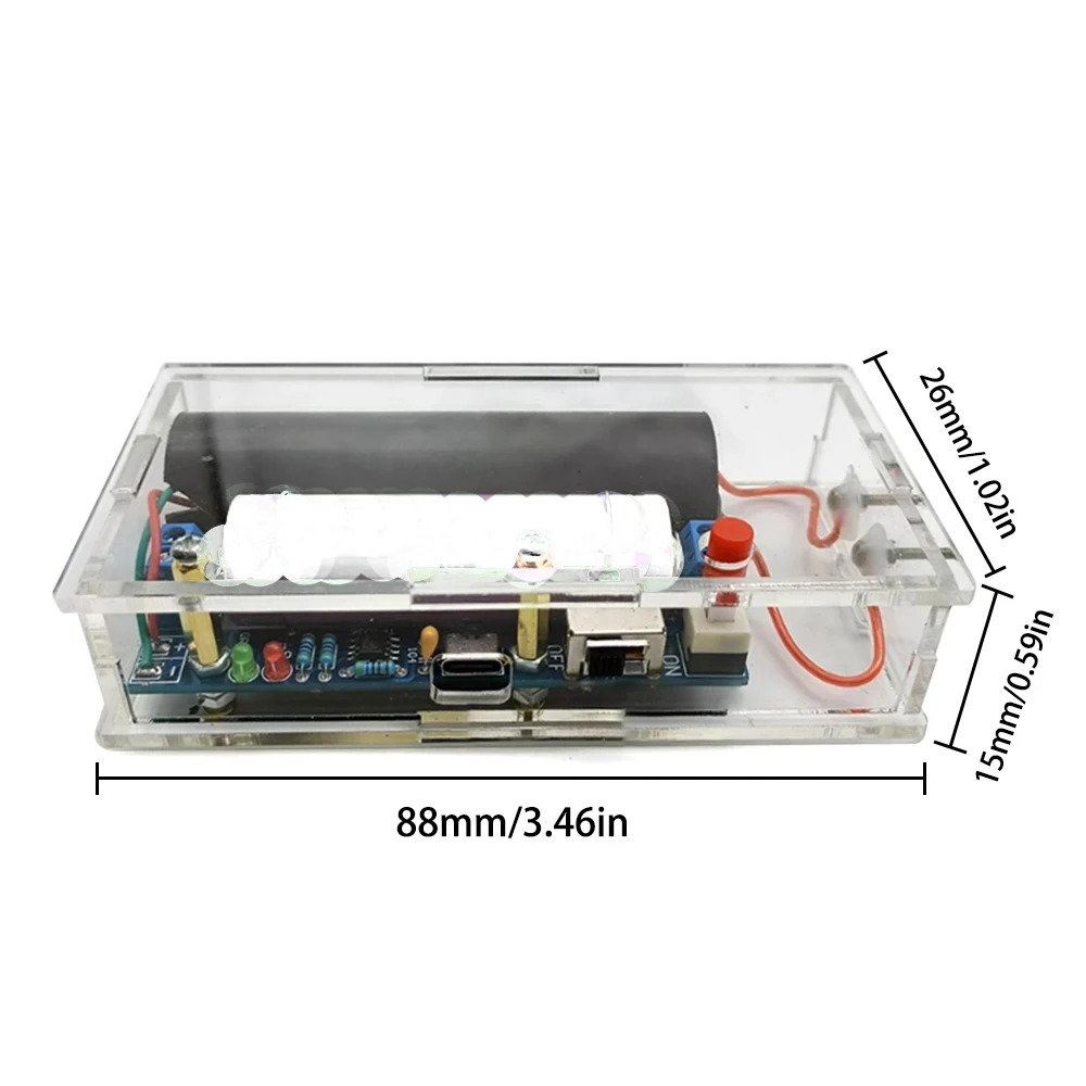 DC3.6-6V to 1000KV DIY Inverter Transformer Boost High Voltage Generator Ignition Coil Pulse Generator Arc Igniter DIY Kit