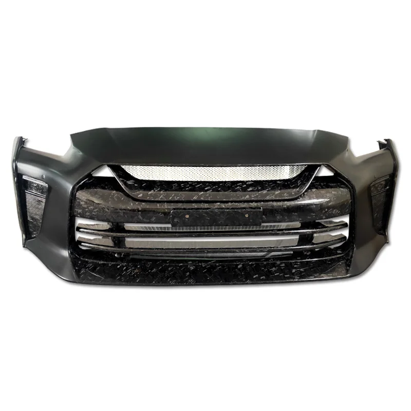 

suitable for Wholesale Price Top Secret Style Half Forged Carbon Fiber Car Front Bumper for Nissan GTR R35 2008-2019