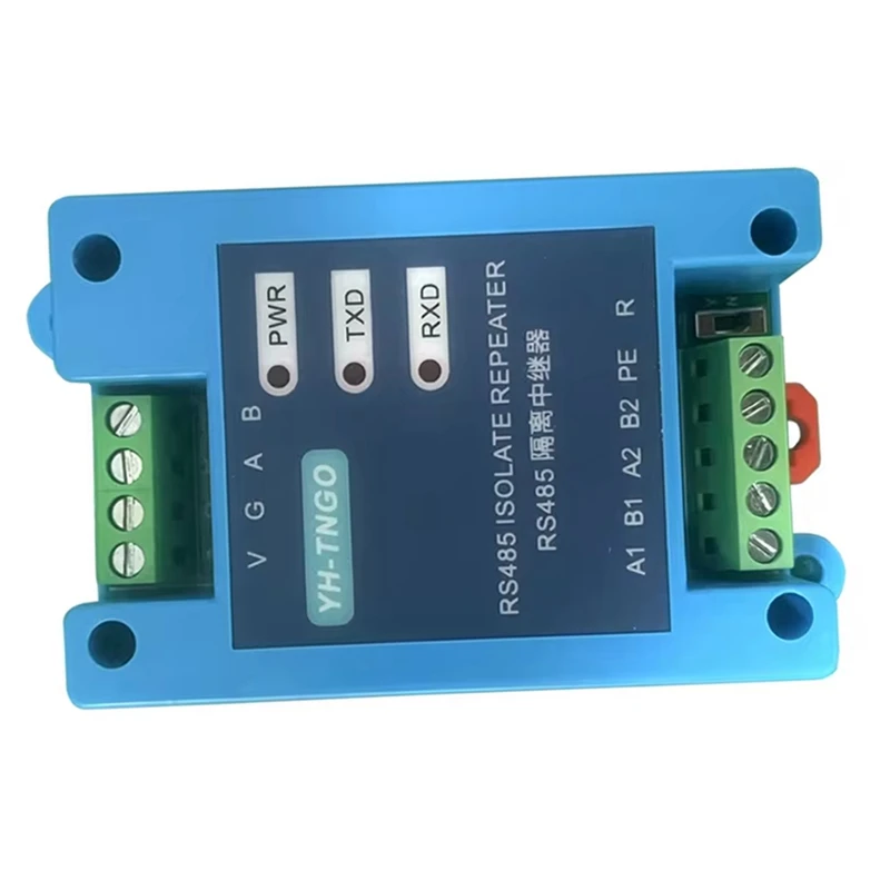 YH-TNGO 485 Hub repeater 2-portowy RS485 Moduł izolacji komunikacyjnej Wzmacniacz sygnału