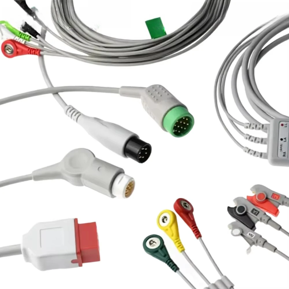 AHA/IEC Standard ECG Cable for Patient Monitors Lead Wires