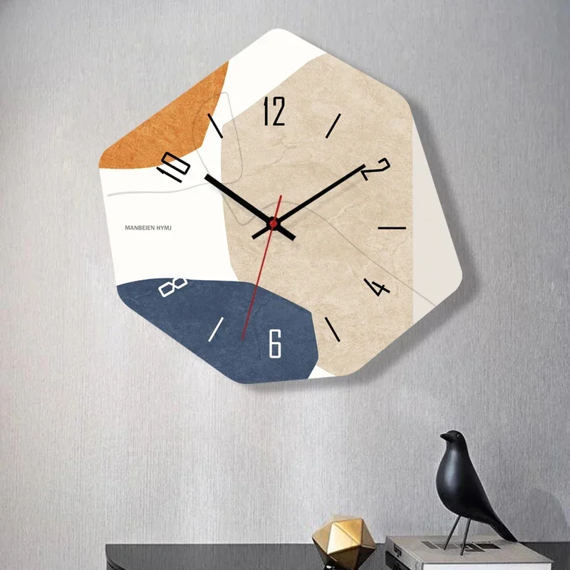 

Wood Kids Room Wall Clock Simple Modern Classic Designer Luxury Wall Clock Nordic Silent Duvar Saati Home Decor