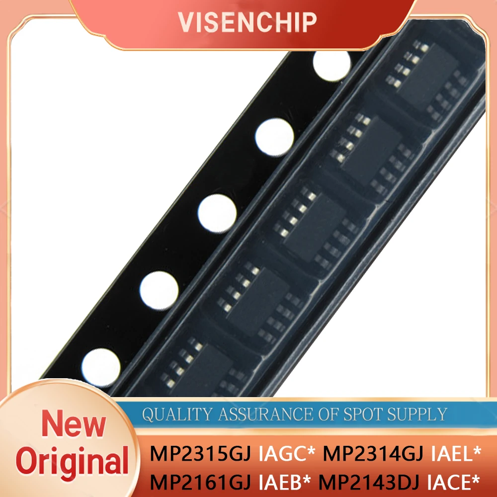 10 piezas nuevo Original MP2315GJ MP2315 (AGCD) MP2314GJ MP2314 (AELD) MP2161GJ MP2161 (AEBD) MP2143DJ MP2143 (ACEQ) SOP23-8