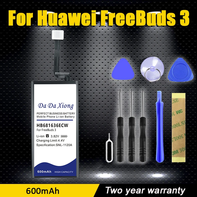 

DaDaXiong High Quality HB681636ECW 600mAh Battery For Huawei FreeBuds 3 + Kit Tools