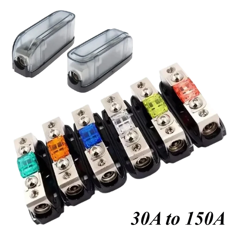 MINI AGU 32V Car Stereo Audio Fuse 30A 40A 60A 80A 100A 150A