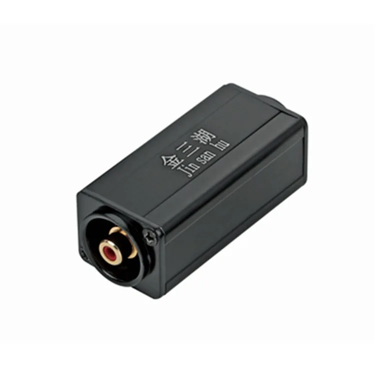 Jinsanhu T503 Audio Isolator Transformer RCA-RCA Noise Cancelling Converter Connector Accessories