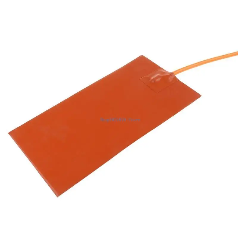 T3LF Heating Pad 12V 100W Pizza Hot Delivery Bag Silicone Heating Pad Heating Plate for W/ 65C Thermostat 152X304mm Heat