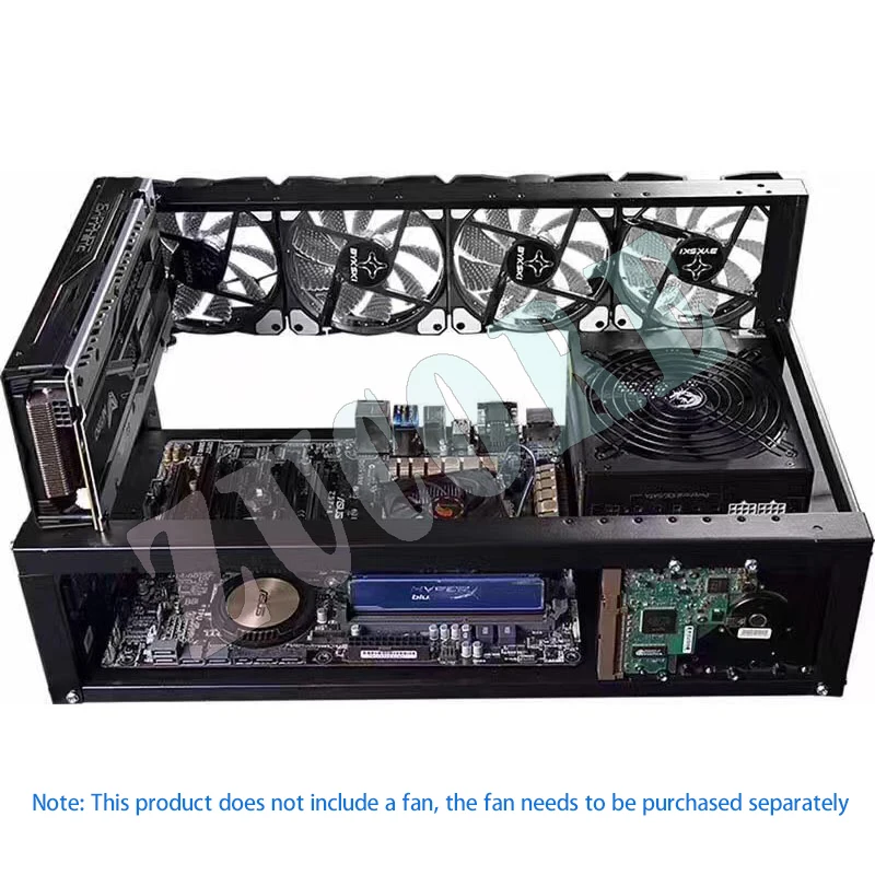 Graphics Card Fixing Bracket Computer Open Chassis Computer Rack 6-8 Graphics Card Bracket Studio Computer Bracket