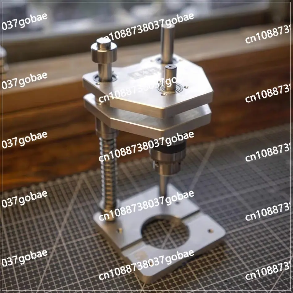 Hand drill profile vertical punching auxiliary bracket
