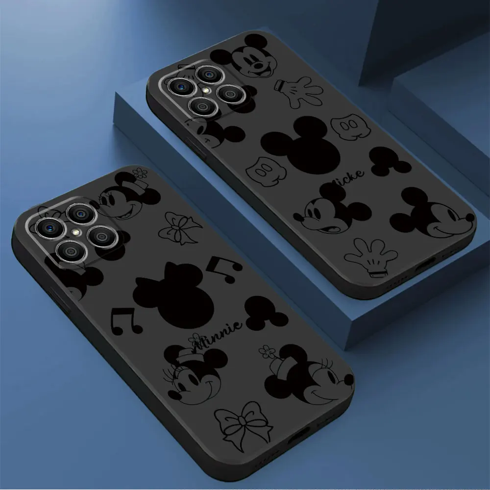 Cute Mickey Mouse Phone Case for Honor 70 Lite 8X 90 Pro 20 X6 X6a 4G X7 X8 X8a X9a 5G Capa Cover TPU Soft