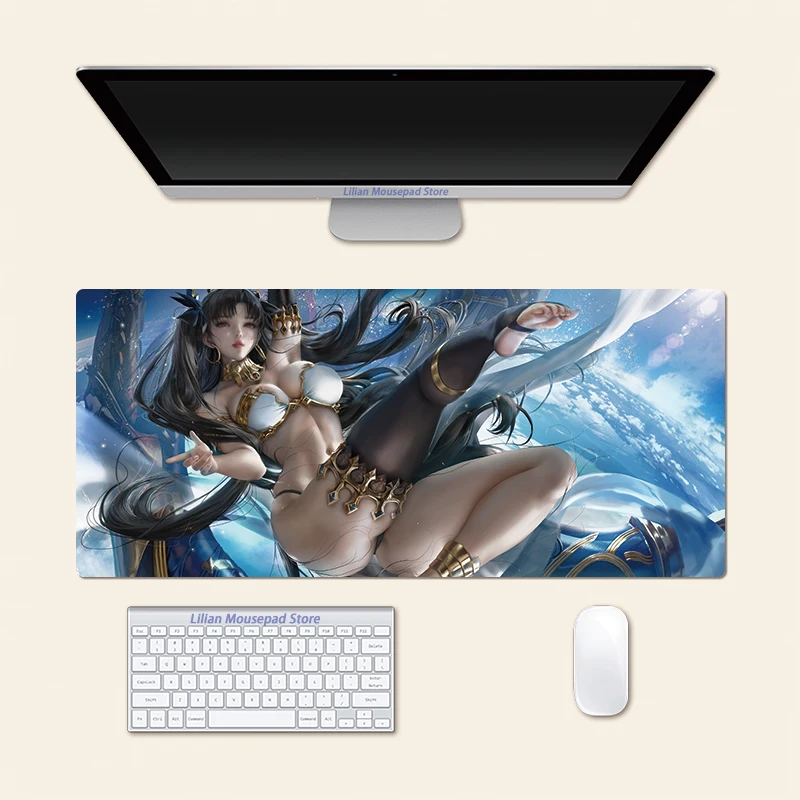 Ishtar Fate/Grand Order Anime Large Mouse Pad PlayMat Office Mousepad Game Creative Desk Gaming Mat