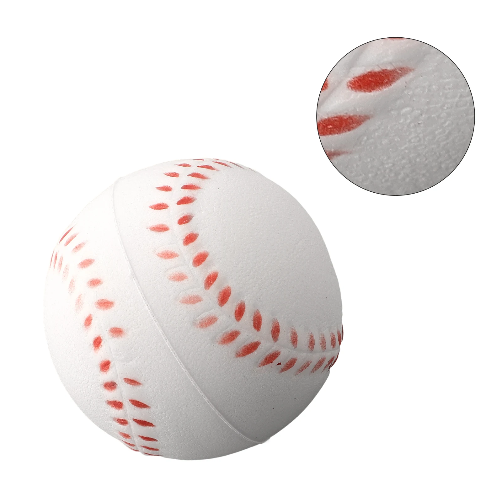 1Pcs Outdoor Sports Softball Foam Sponge Trainning Base Ball Child Adult BaseBall Anti-Stress PU Baseball Bouncy Ball Exercise