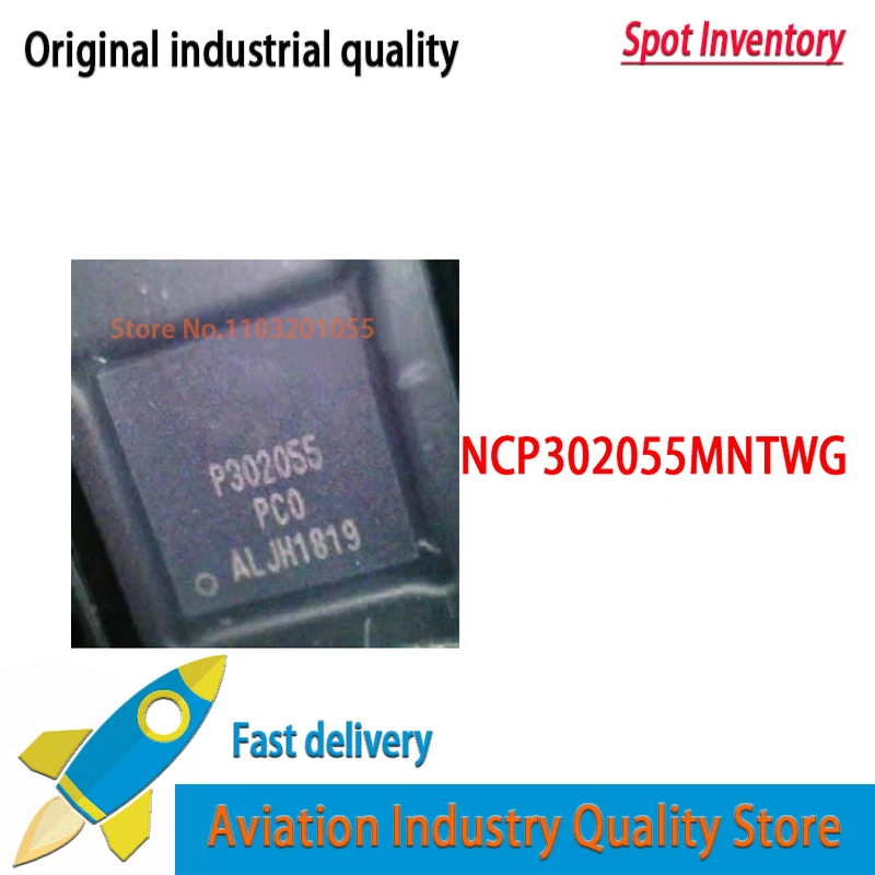 (5piece) NCP302055MNTWG NCP302055 P302055 QFN-31 Quality Brand New