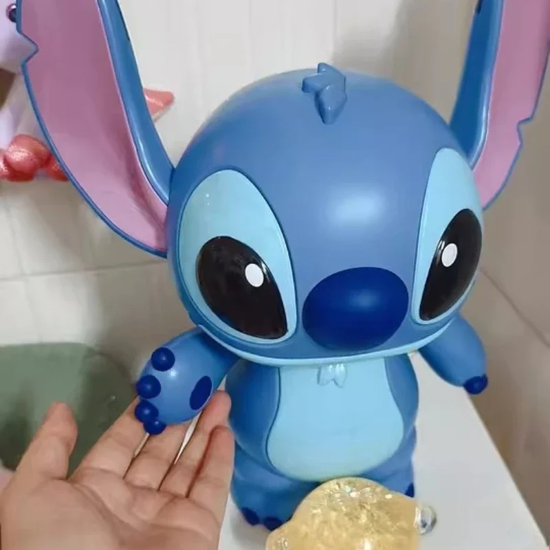 

Anime Stitch action figure piggy bank figurine desktop model creative ornaments home decoration children's birthday gifts toy