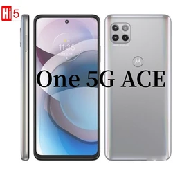 모토로라 원 5G ACE XT2113, 6.7 인치, 4GB RAM, 64GB ROM, 스냅드래곤 750, 48MP, 오리지널 잠금 해제 스마트폰