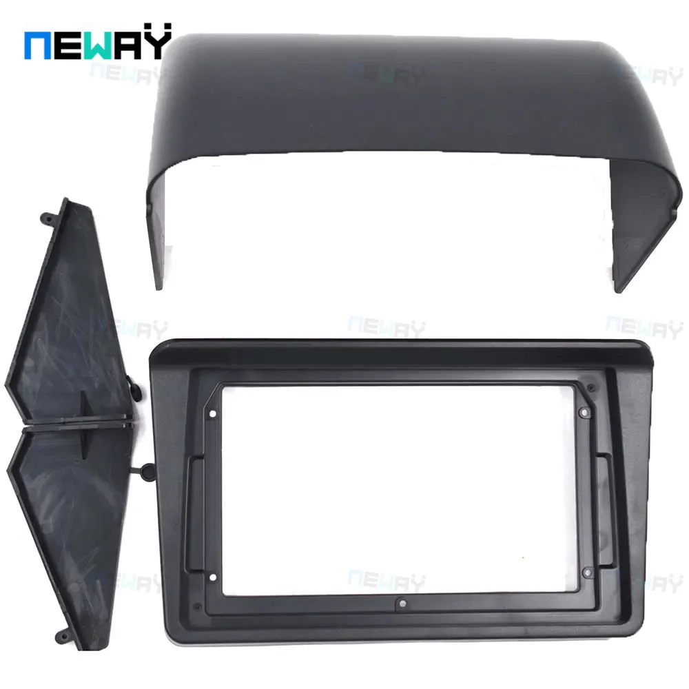 9 inch Car Radio Fascia For Mitsubishi Pajero Montero V31 Cheetah Kingbox 2009-2013 Frame Plate Adapter Navigation Panel