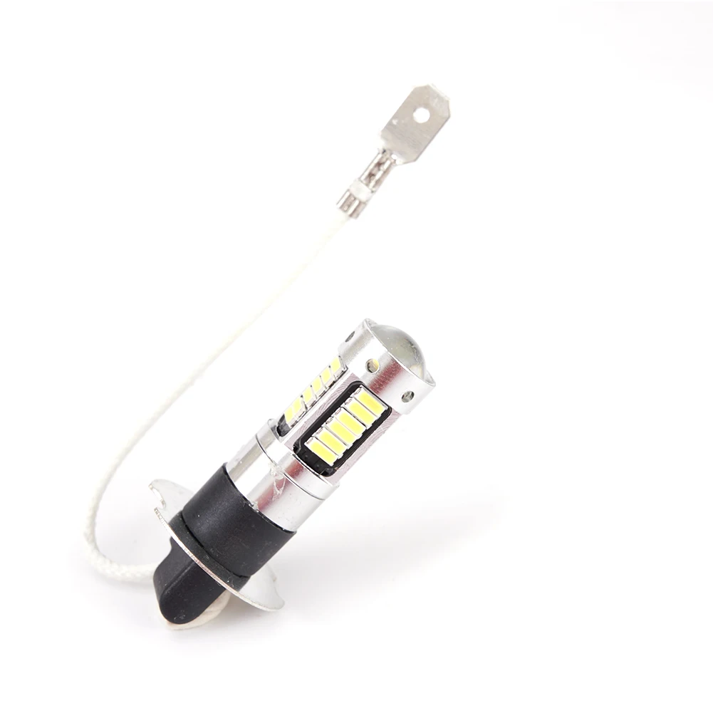 لمبات الضباب الخفيف 2pcs.H3 LED 6000K اكسسوارات Canbus مجموعة تحويل السيارة أجزاء الغبار السوبر مشرق الأبيض 100 واط