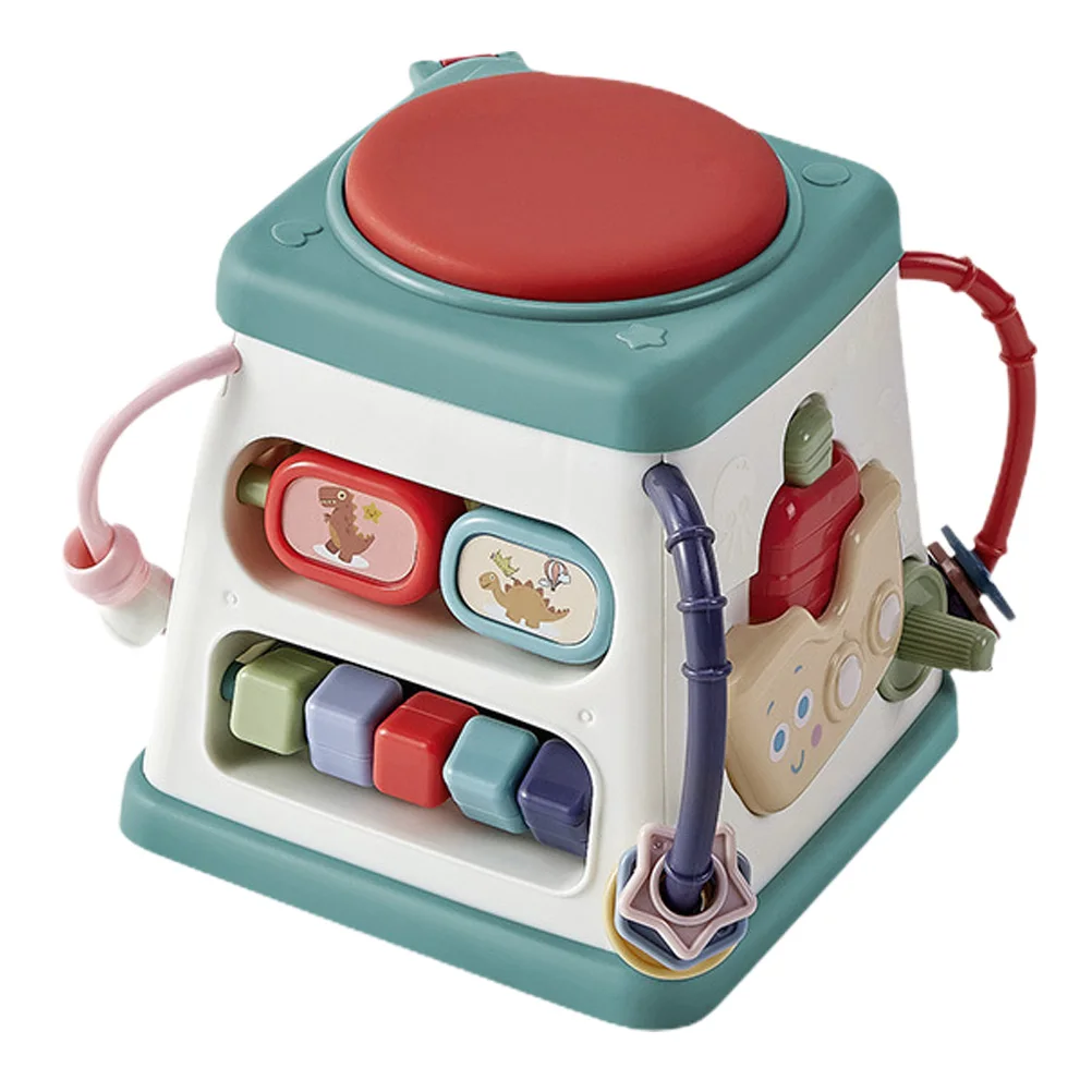 

Multifunctional Baby Musical Drum Kids Electric Hand Drum Early Educational Plaything For Toddlers Plastic Hand-Eye
