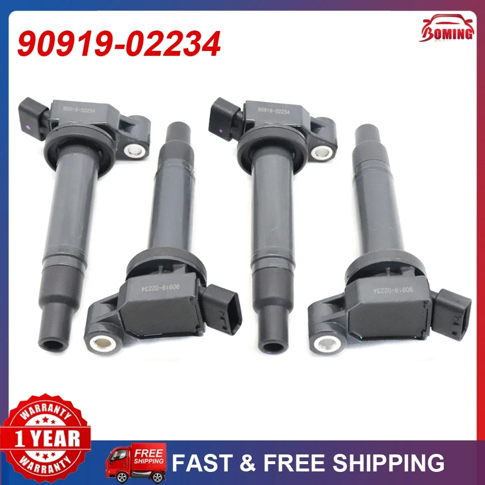 

Car 90919-02234 Ignition Coil For Toyota Avalon Camry Highlander Sienna for Lexus ES300 RX300 3.0L V6 90080-19016 UF267 5C1193