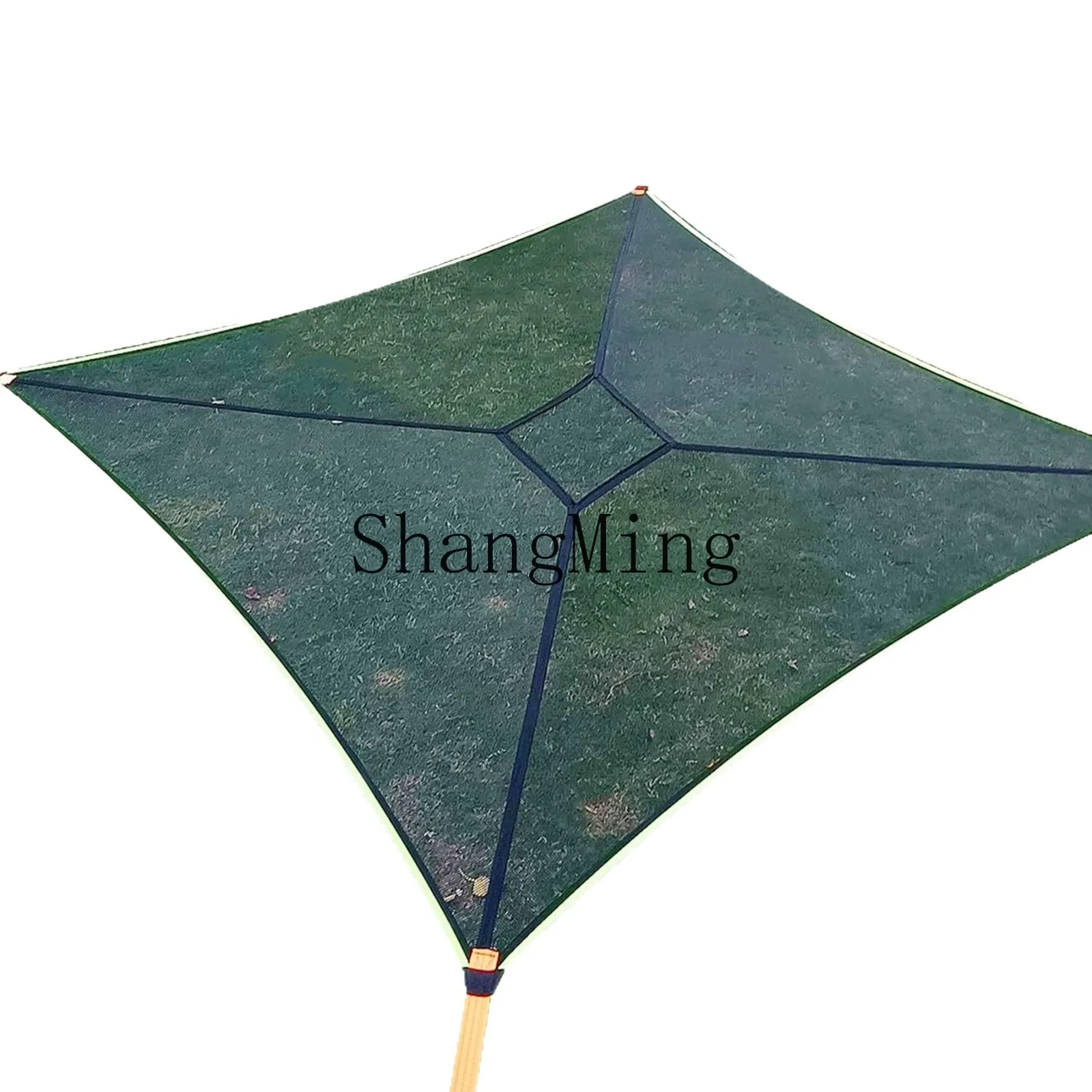 

Надувной многоместный квадратный гамак PYH с защитой от опрокидывания, шезлонг для кемпинга на открытом воздухе, надувная палатка-гамак для деревьев