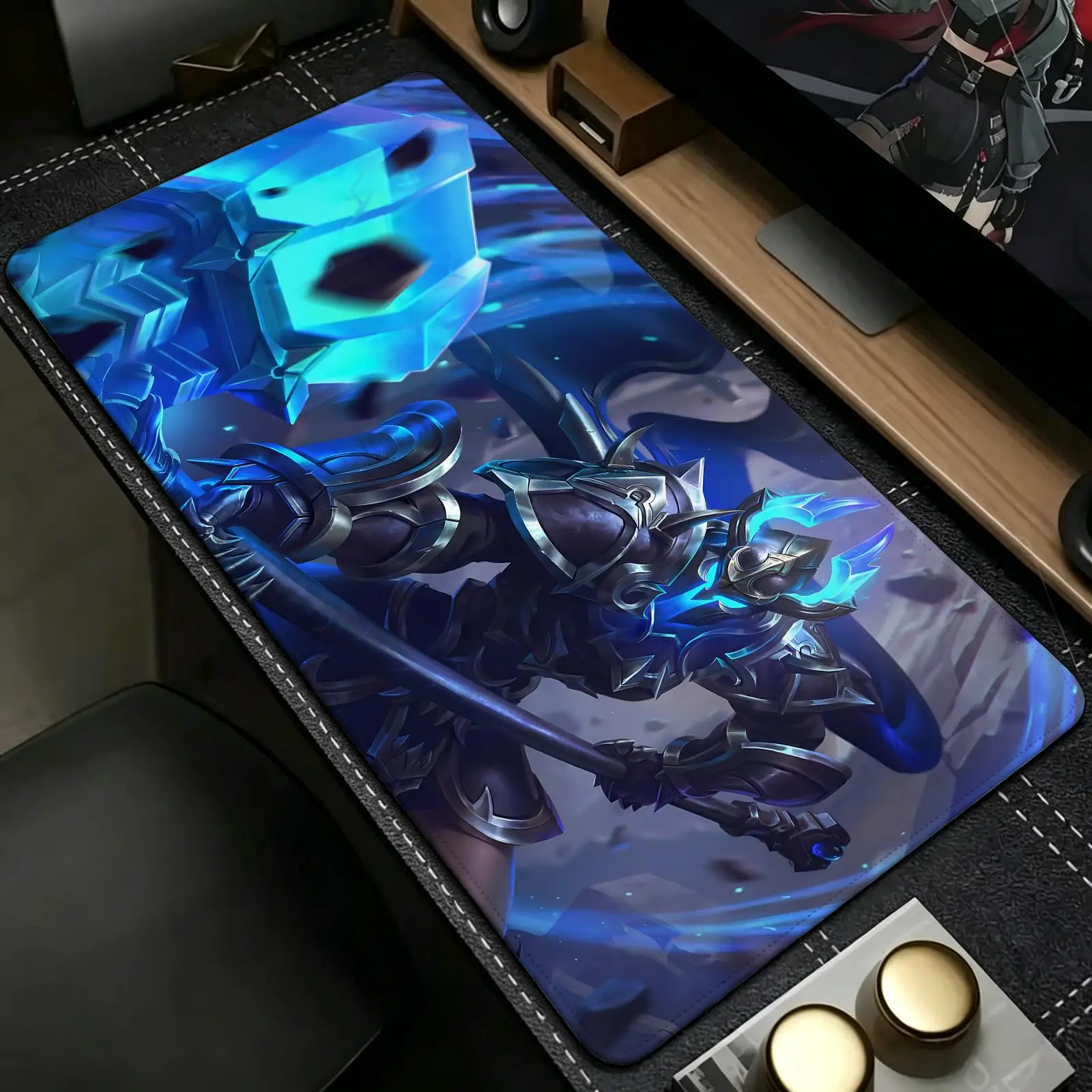 Mouse Pad Esports gaming mouse pad, stitched edge computer desk mat,anime style desktop mouse mat hot game Arena of Valor