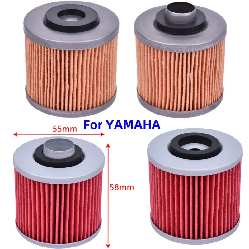 

Oil Filter for Yamaha YFM700/600 XV750/250/1100/125 TT XT XTZ SZR 660 BT XVS 1100 650 400 125 250 MT03 SR400/250/500 TRX TDM 850