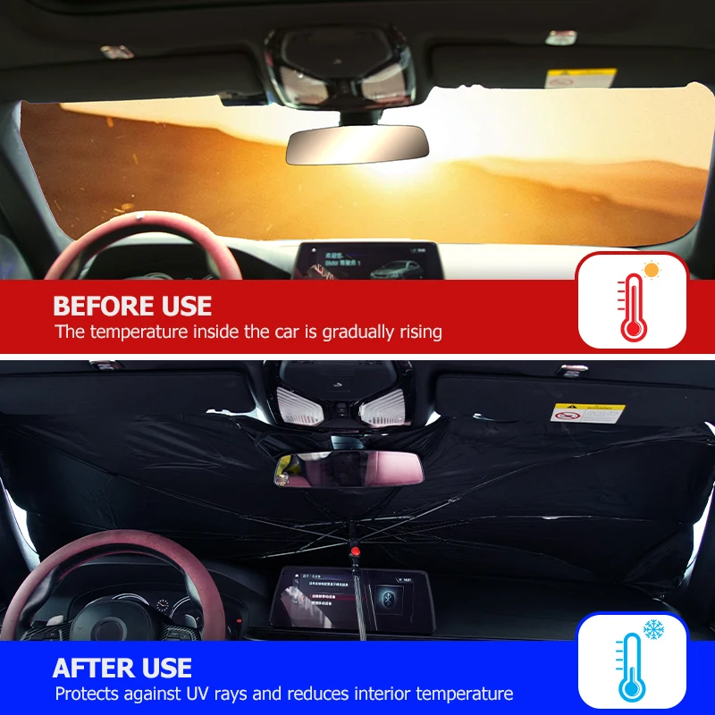 Folding Car Windshield Sun Shade Visor Protector UV Sun Parasol For Opel Astra H G J Insignia Corsa Zafira Meriva Mokka