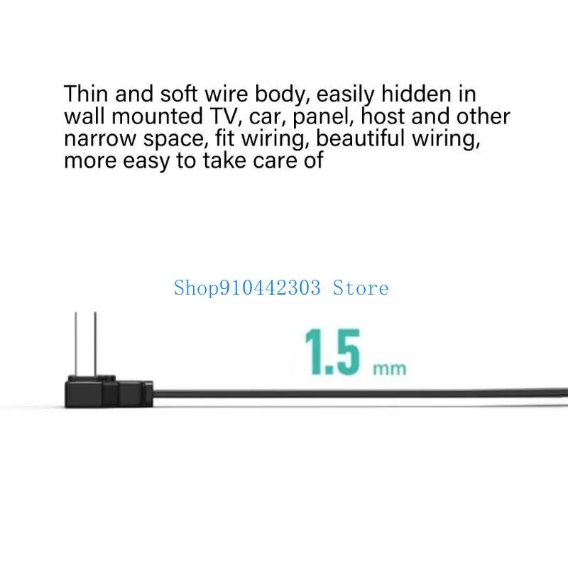 L4MD Small 90Degree USB Type C to USB2.0 Cable 65W Fast Charging &480Mbps Data Sync USB Type C Fast Charging Cable