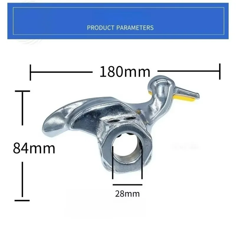 

Fine For 1pcs Car Tire Dismantling Machine Accessories Tire Stripping Machine Cast Steel Bird Head Tool Inner Diameter 28mm