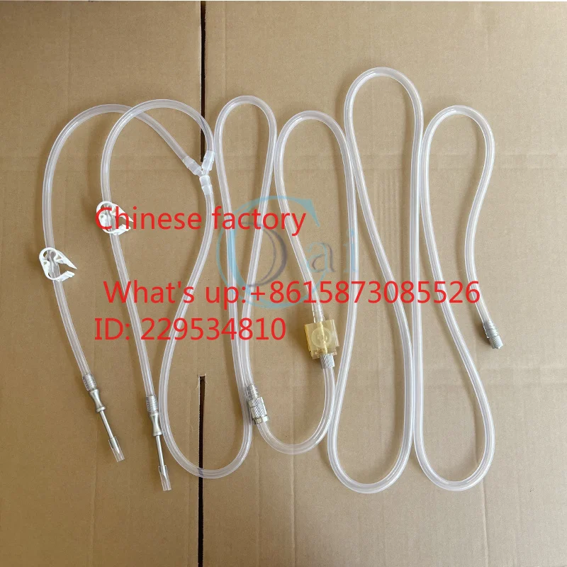 Medical Hysteroscopic dilator tube Endoscopy Irrigation Pump Silicone Tube