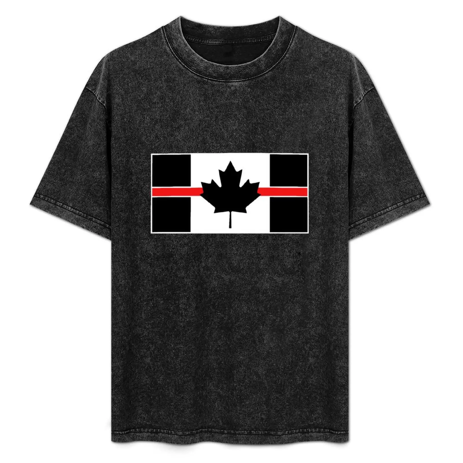 

Canadian Firefighter: Thin Red Line T-Shirt anime figures sublime anime tshirt workout shirts for men