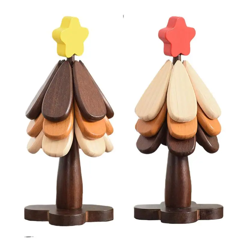 

Tree Coasters Christmas Tree Coasters Wooden Trivets Insulation Pad Tree Pot Holder Coaster Tree For Chinese New Year