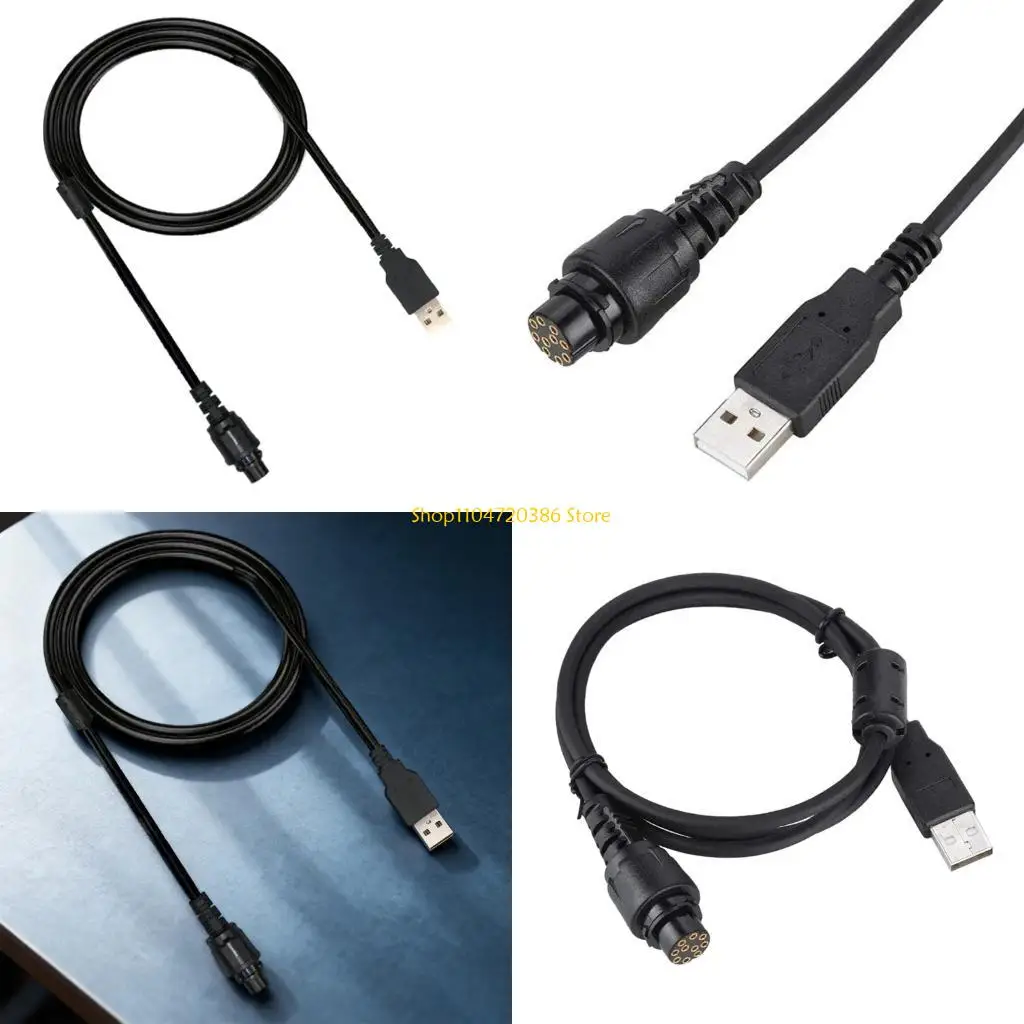 

K0EA Plug And Play Design Programming Wire Cable For MD655 MD652 MD658 MD656 MD780 MD785 MD782 Communication Gear PVC Build