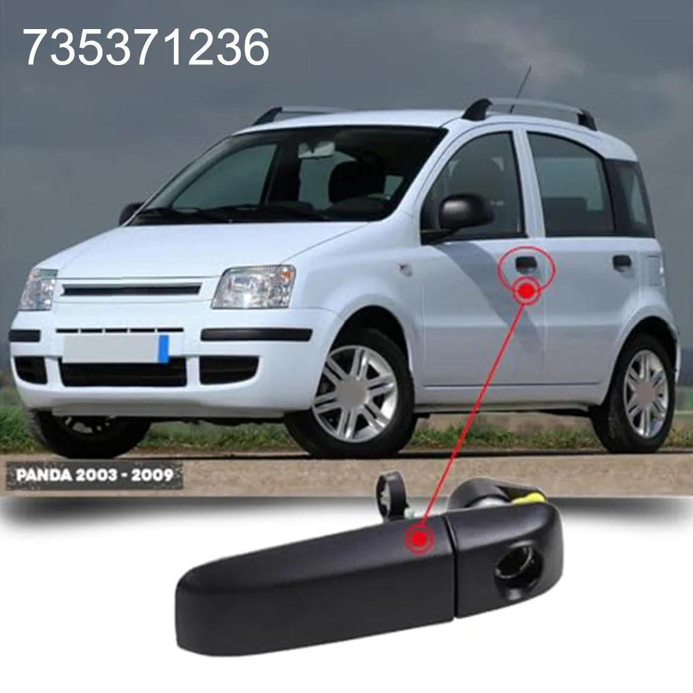 Car Front Left Side Door Handle For Fiat 169 03-2011 735371236 Automobile Exterior Door Handle Replacement Parts