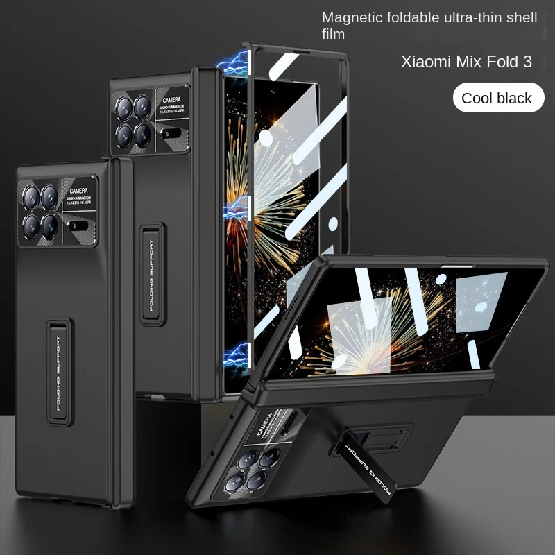 

Business hard case protective case is suitable for Xiaomi MixFold3 mobile phone holder all-inclusive mobile phone case.