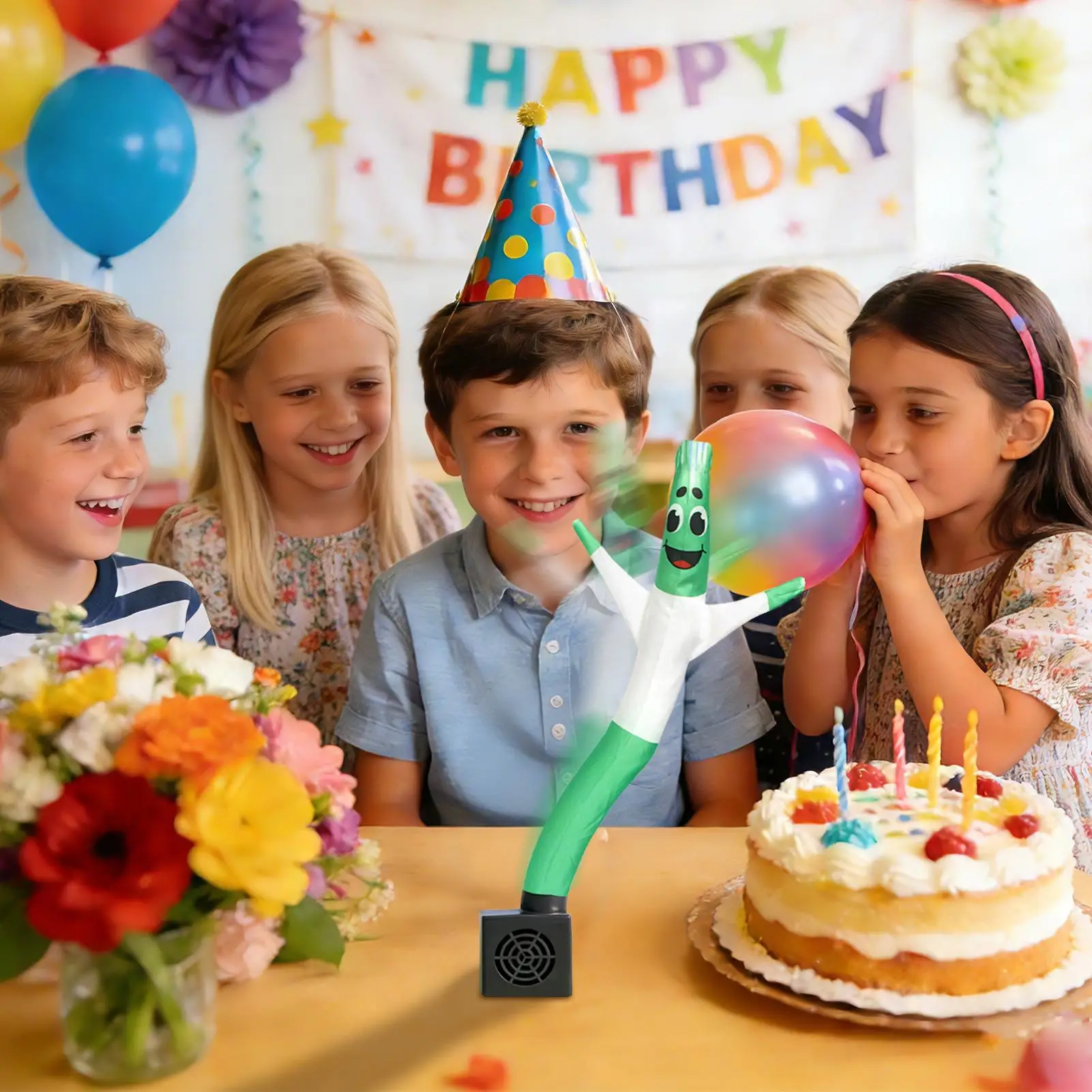 

Usb Mini Sky Dancing Man Настольный маленький надувной воздушный танцор с воздуходувкой на столах типа C для гостиной в помещении