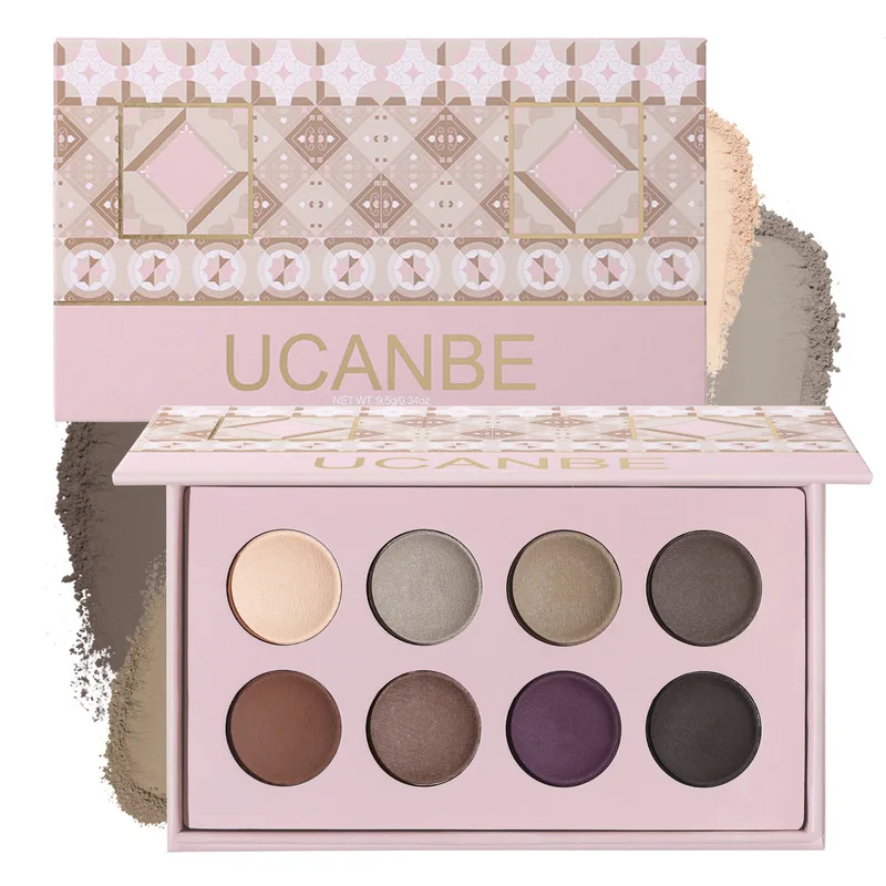Ucanbe 8-color Baked Eyeshadow Is Affordable And Versatile For Daily Commuting Beginners