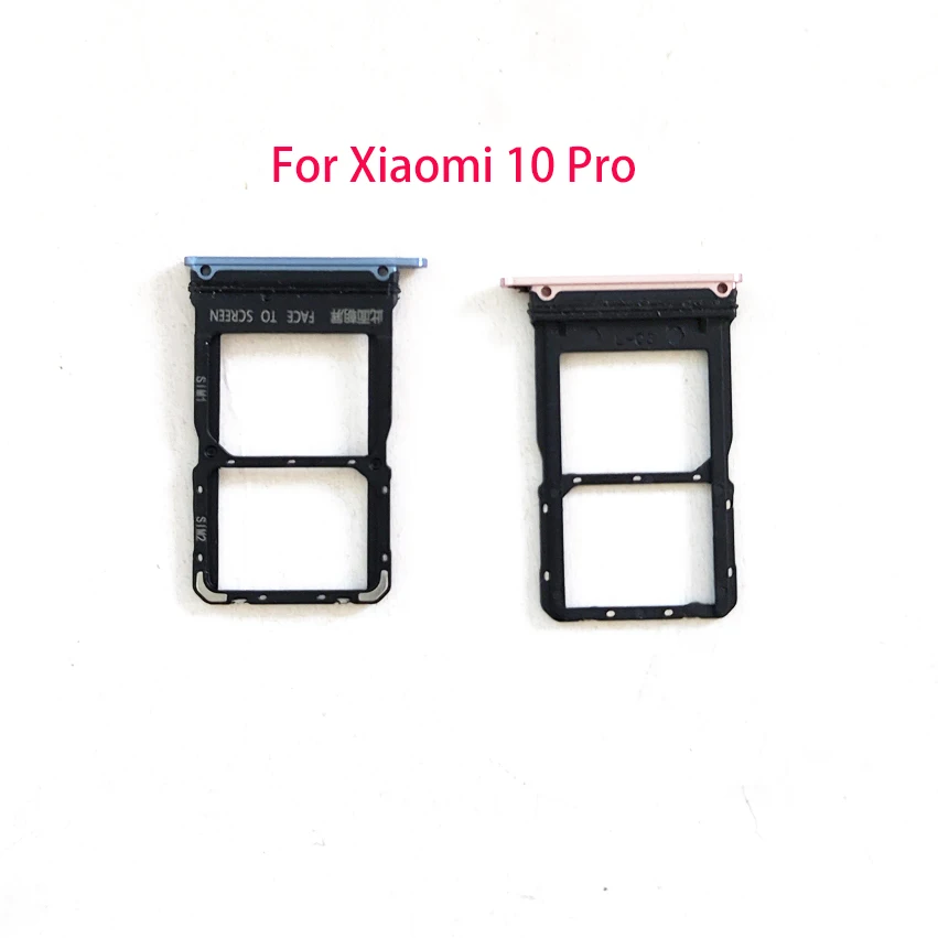 1Pcs Sim Card Socket Slot Tray Reader Holder Connector Adapter Container For Xiaomi 10 Mi 10T 11 11T Pro