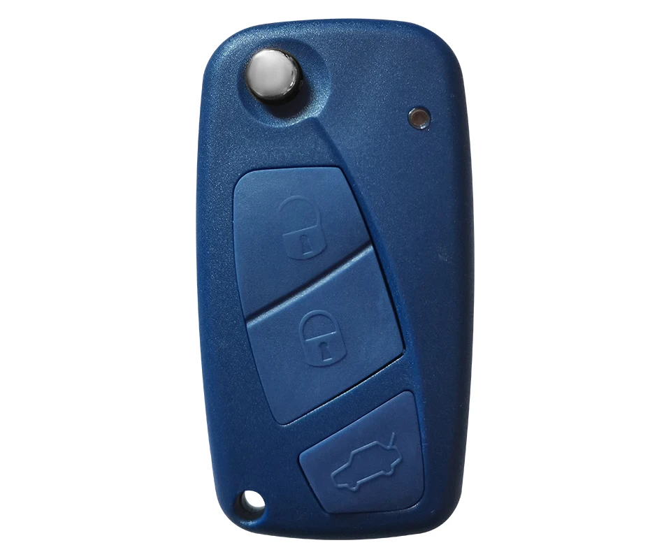 XNRKEY 3 Buttons Flip Remote Key for FIAt 500 Punto Ducato Stilo Panda Bravo Key Car Key 433Mhz PCF7946 Chip