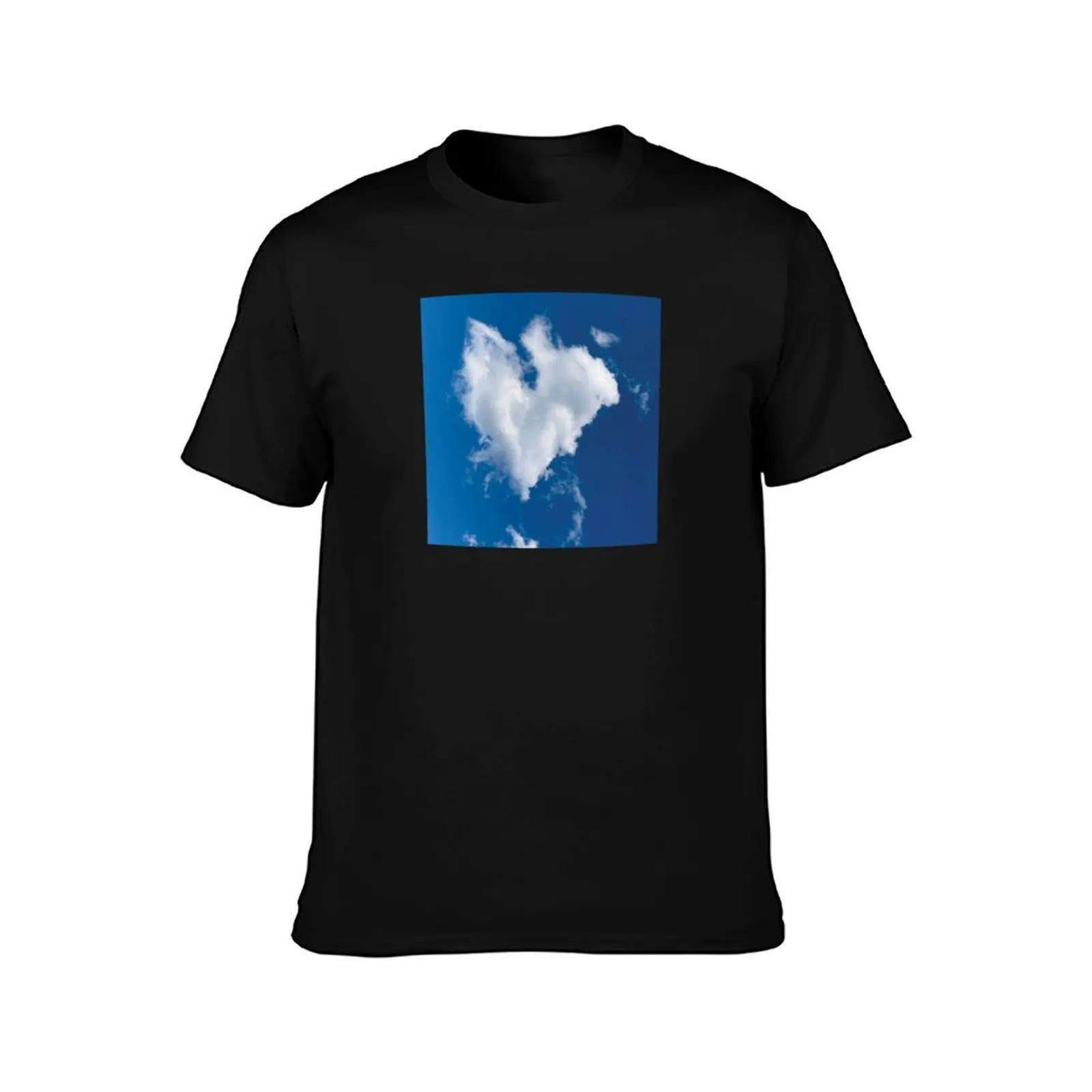 Heart Shaped Cloud T-Shirt Mechanic Work Tee Shirt T-Shirt