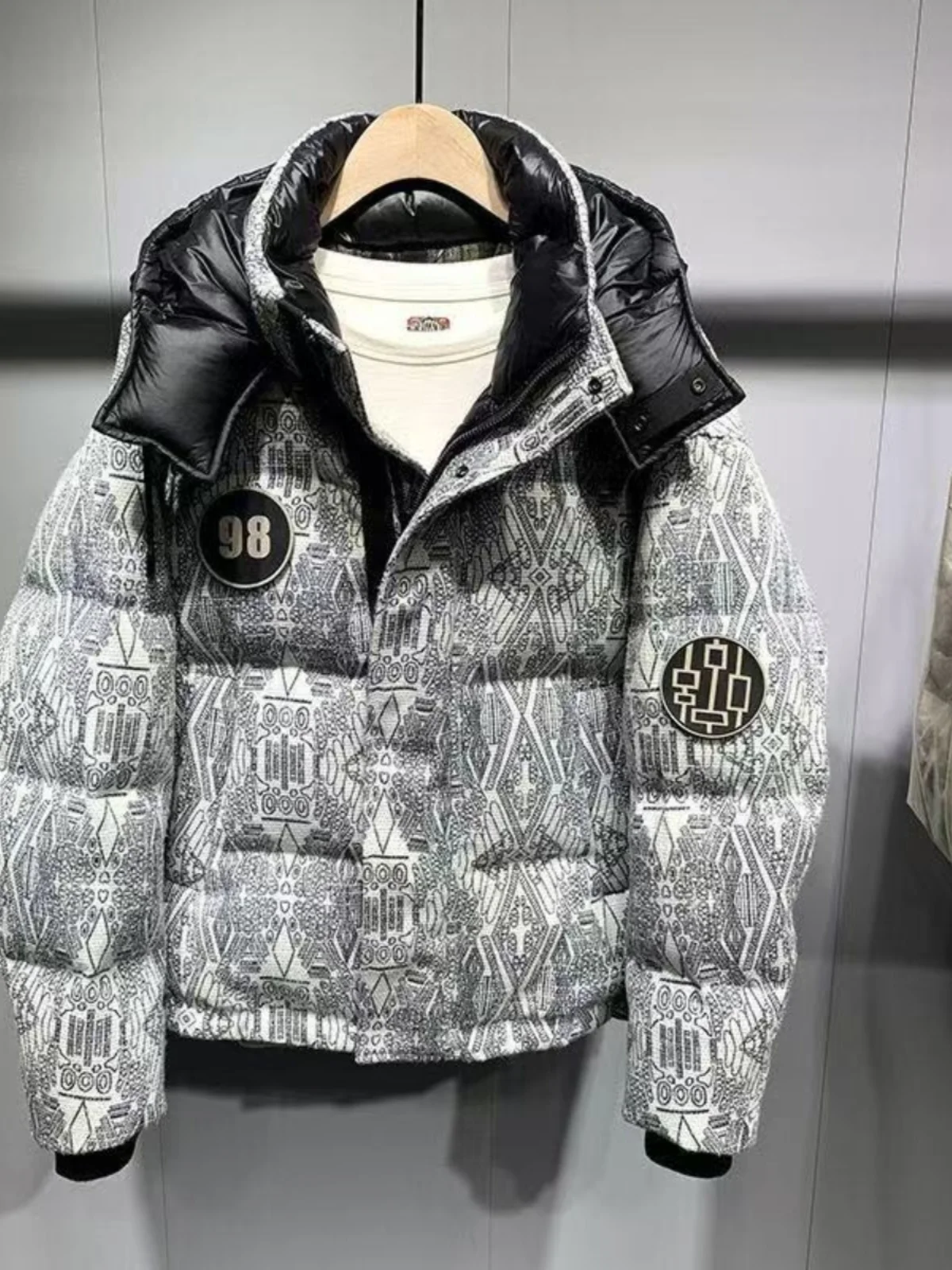 

Warm Cotton Jaet Men's Stand Collar Faionable Comfortable Retro Korean Sle Winter New Arrival Stand Fit Youth Trend