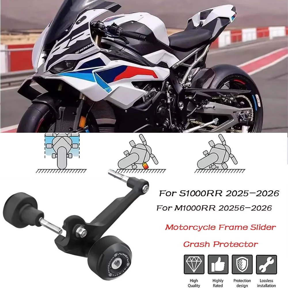 Crash Protectors For S1000RR S1000 RR 2025 2026 M1000RR 2025-2027 Motorcycle  Frame Slider Crash Protector