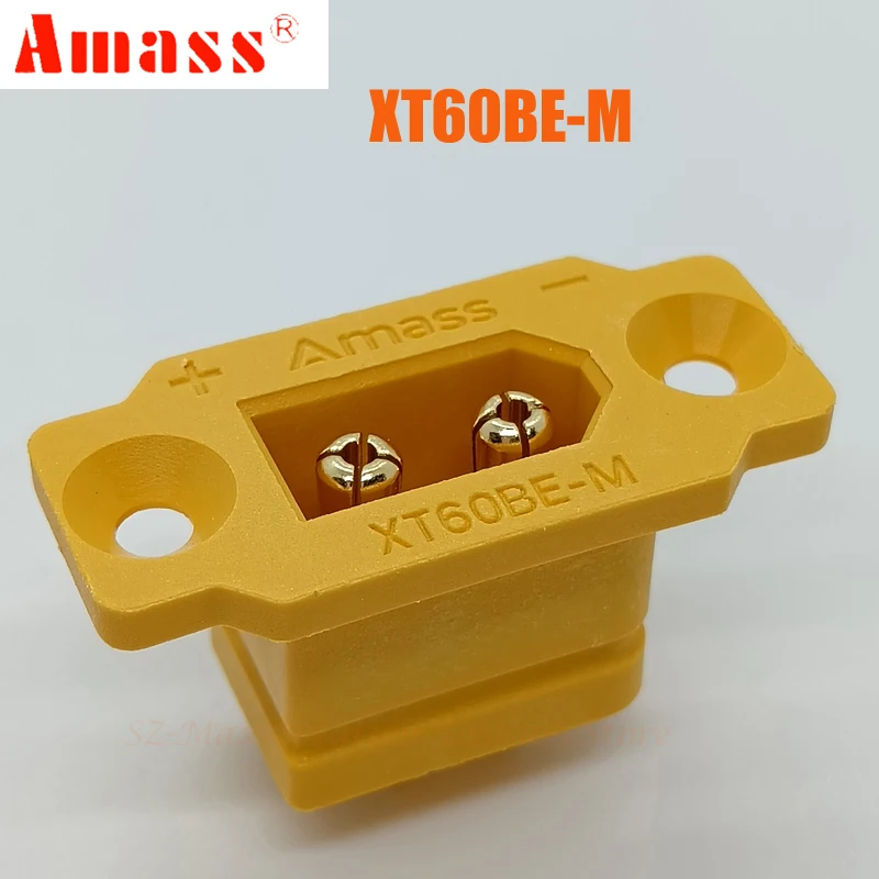 5pairs/5/10pcs Amass Yellow XT60BE-M Male XT60BE XT60H Bullet Connector Wire Cable Plug For RC FPV Charger Battery Motor ESC